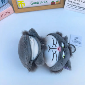 Lucifer Cat Storage Pouch Keychain
