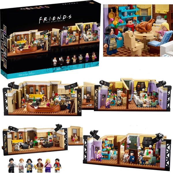 Friends The Apartments Building Blocks (2048 Pcs)
