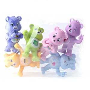 Care Bears Nostalgia Kingdom Pastel Figurines (Set of 6)