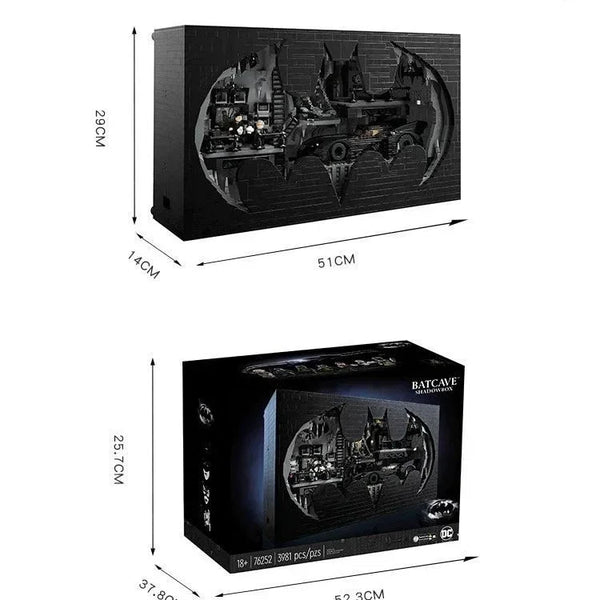 Bat Cave Shadow Box Building Blocks (3981 Pcs)
