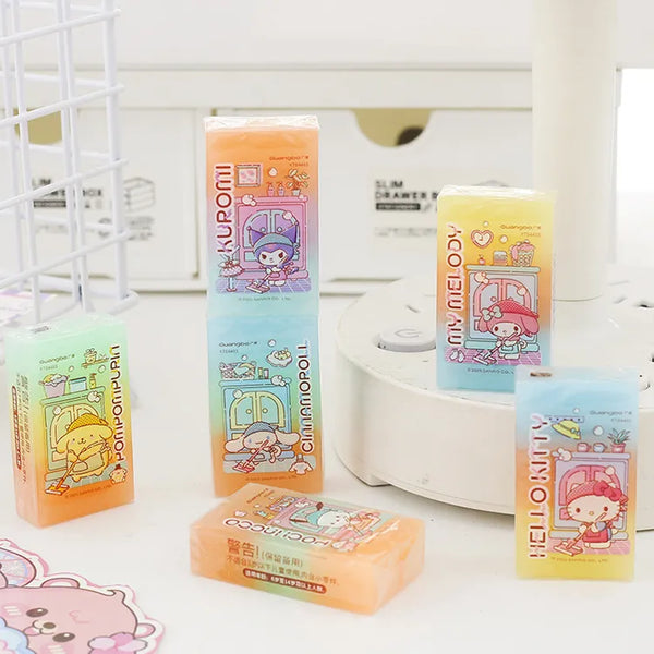 Sanrio Jelly Three-Color Gradient Eraser