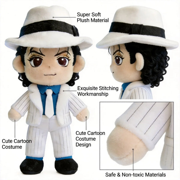 Michael Jackson King of Pop Chibi Plush Series (25 cm)