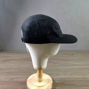 Stussy Black Stock Adjustable Skateboard Cap