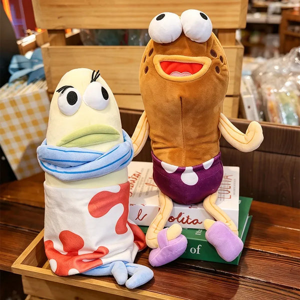 Iconic Bikini Bottom Background Fish Plushies