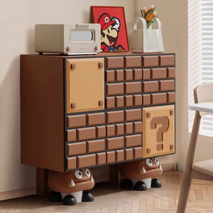 Retro Mario Novelty Side Cabinet