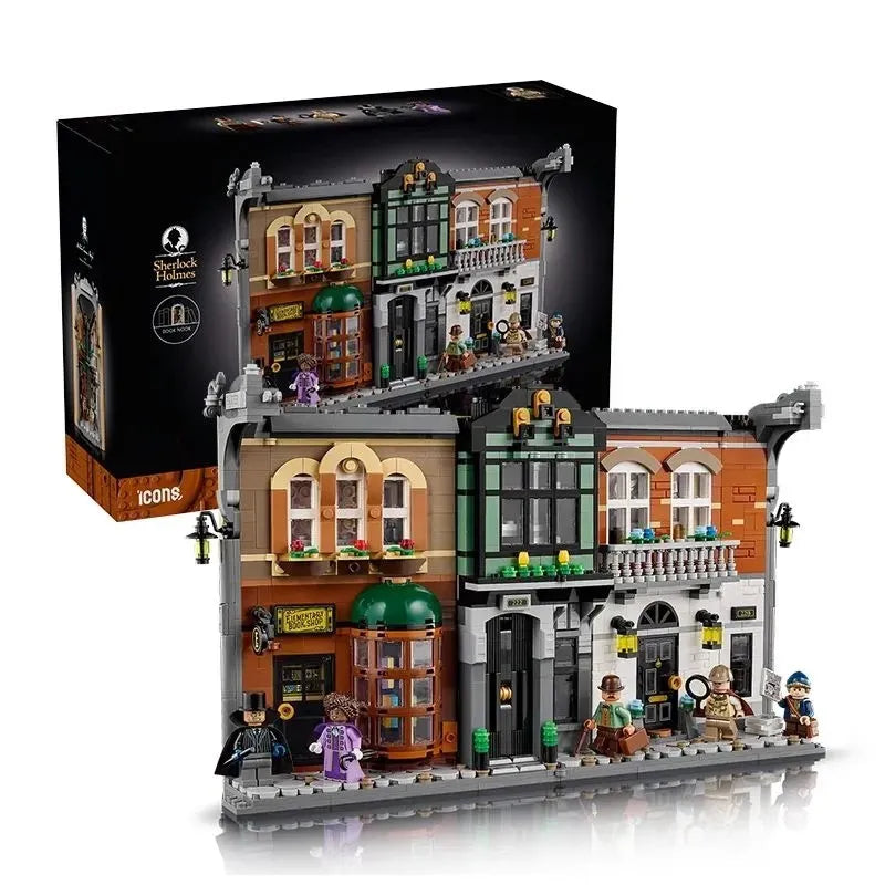 Ideas Sherlock Holmes Book Nook Kit Building Blocks (1359 Pcs)