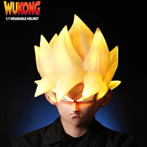Dragon Ball Super Saiyan Wukong 1:1 Scale Wearable Helmet