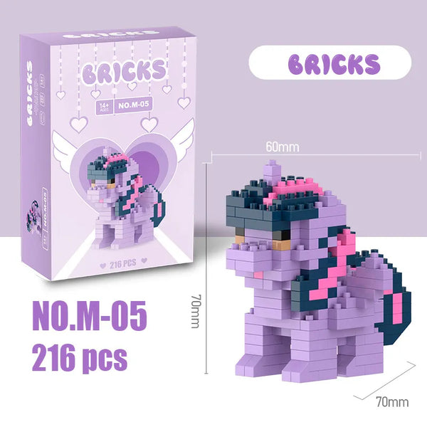 Bricks My Little Pony Micro Building Blocks