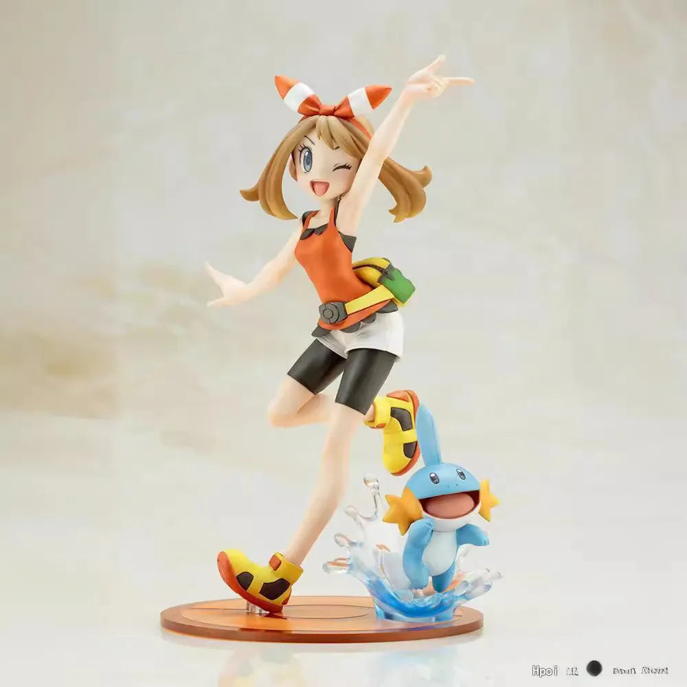 Pokemon Mudkip and May Hoenn Joys Figure (15 cm)