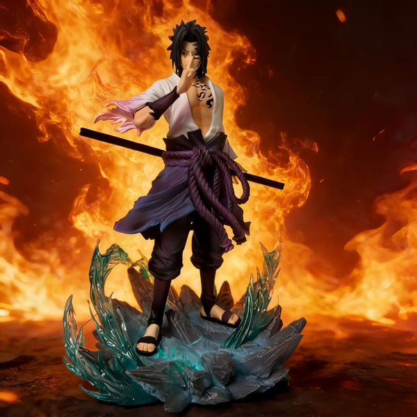 Naruto Shippuden Sasuke Uchiha Cursed Seal Awakening Figure (33 cm)