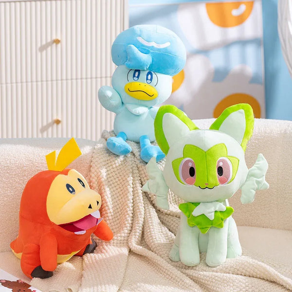 Pokemon Paldea Starters Snuggle Plush Series
