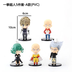 One Punch Man Saitama & Associates Figure (Set of 5)