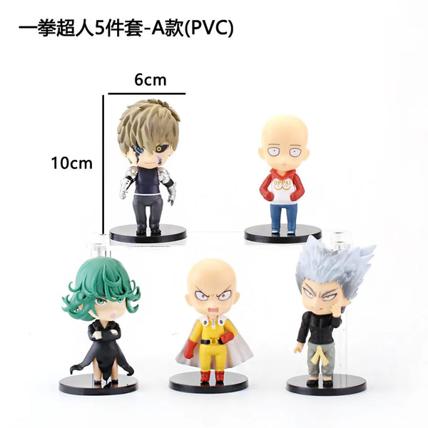 One Punch Man Saitama & Associates Figure (Set of 5)