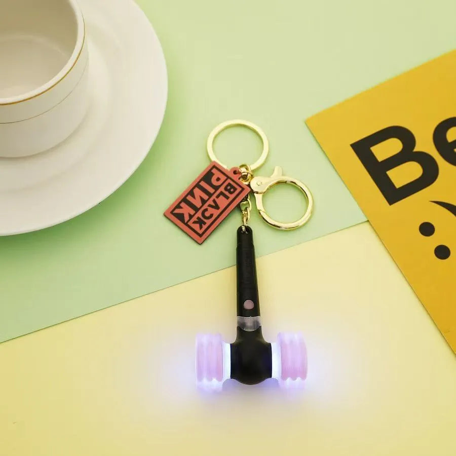 BLACKPINK Bi-Ping-Bong Mini Lightstick Keychain