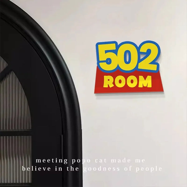 Toy Story Customised Light Luxury House Numbers