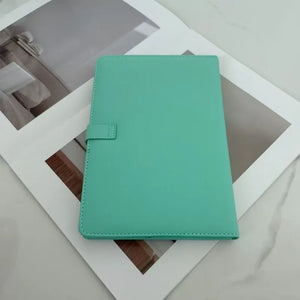 Tiff & Co. Signature Teal and White Notebook
