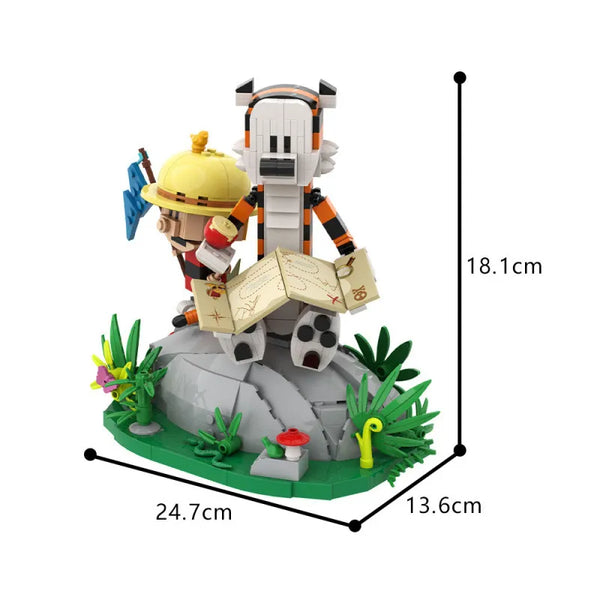 MOC A1794 Calvin and Hobbes Exploration Building Blocks