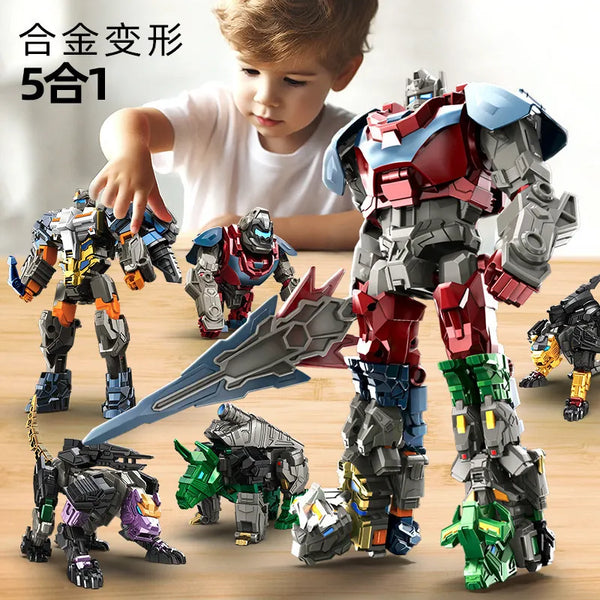 Kaiyou Combiner Mecha 5 in 1 Brave Beast Figure (32 cm)