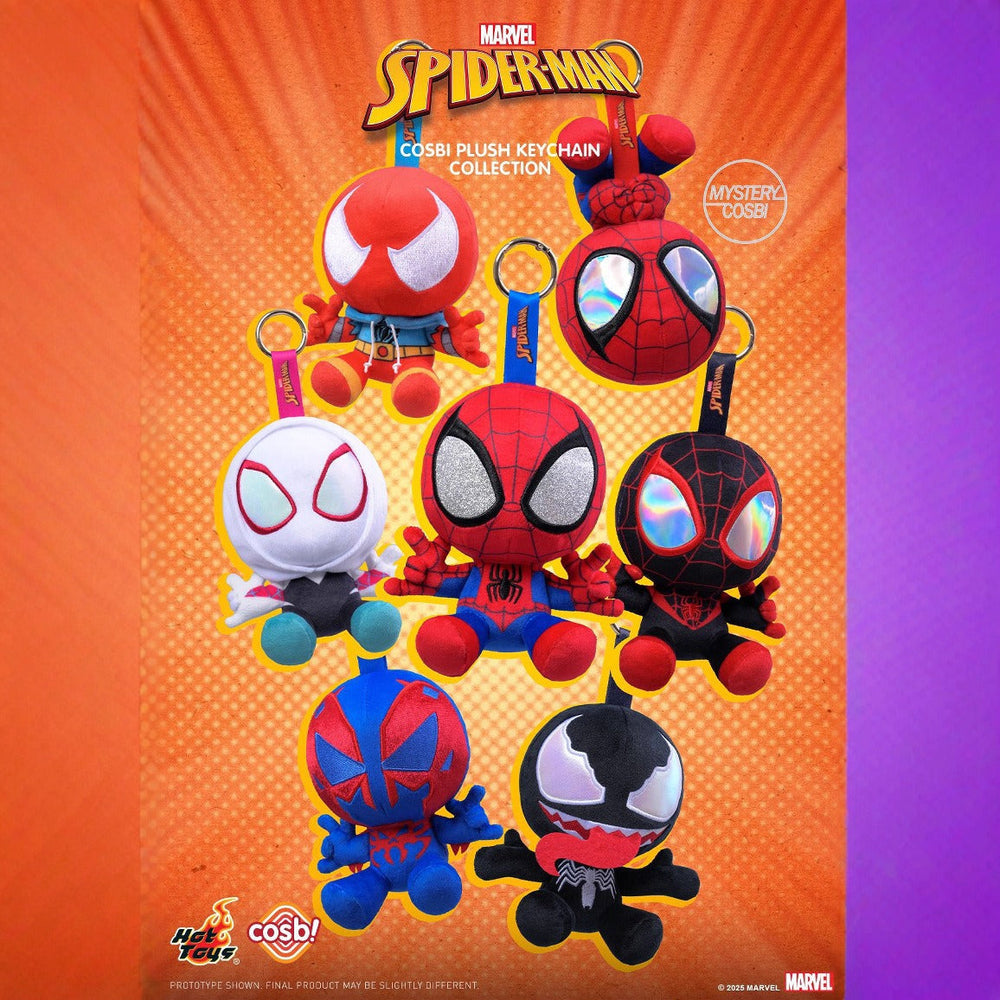 Spiderman COSBI Plush Pendant Blind Box