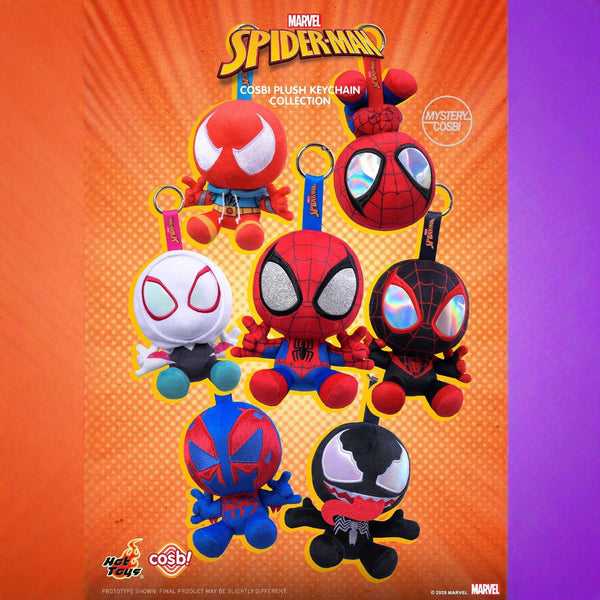Spiderman COSBI Plush Pendant Blind Box