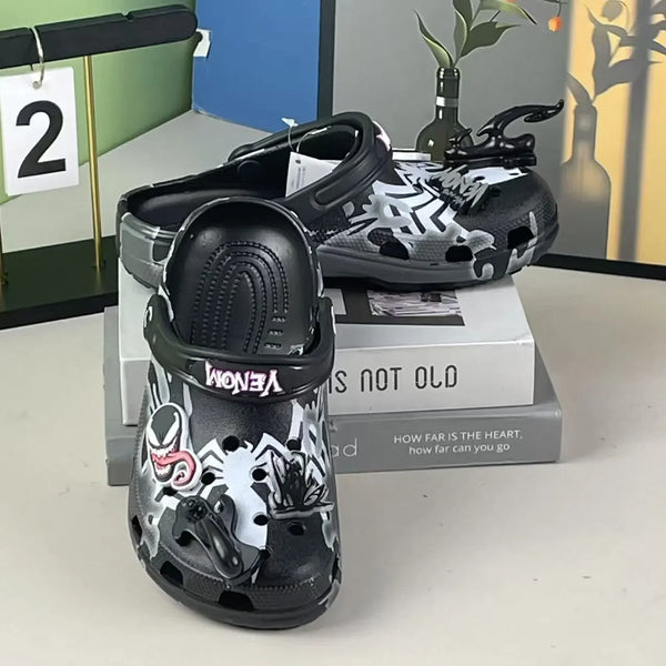 Venom Symbiote Comfy Clogs