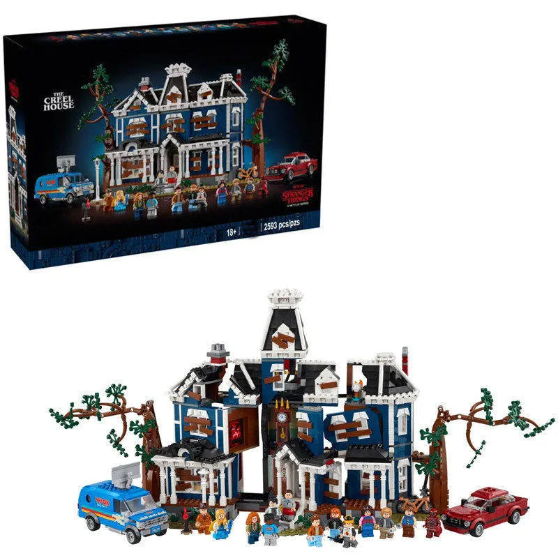 Stranger Things Creel House Building Blocks (2593 Pcs)
