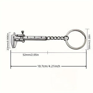 Dadcore Mini Vernier Caliper Keychain