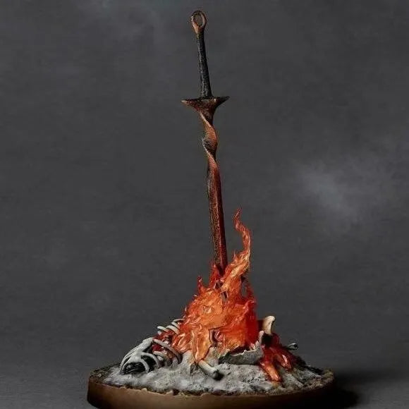 Dark Souls Bonfire Luminous Sword Statue