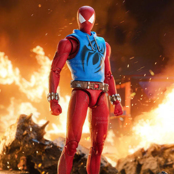 ZD Toys Scarlet Spiderman Action Figure (18 cm)