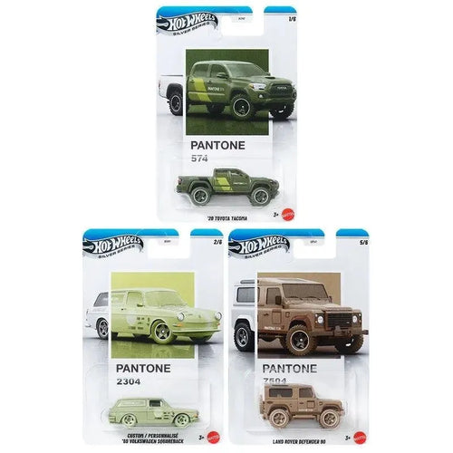 Hot Wheels Pantone Color Grid Silver Series