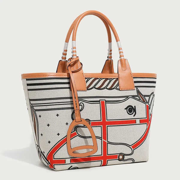 Horse Carriage Luxe Steeple Women's Tote Bag