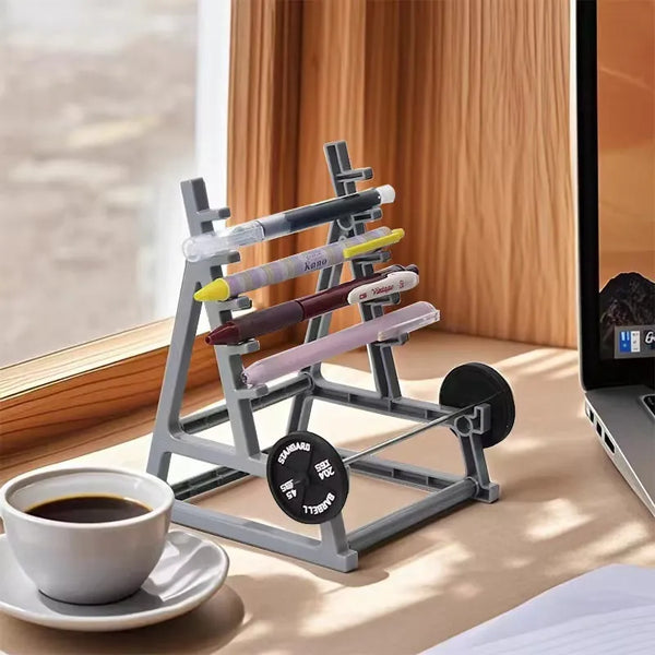 Mini Barbell Creative Pen Holder