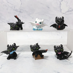 HTTYD Hidden World Dragons Mini Figurine Fleet