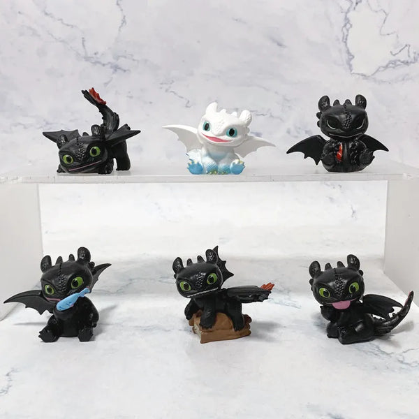 HTTYD Hidden World Dragons Mini Figurine Fleet