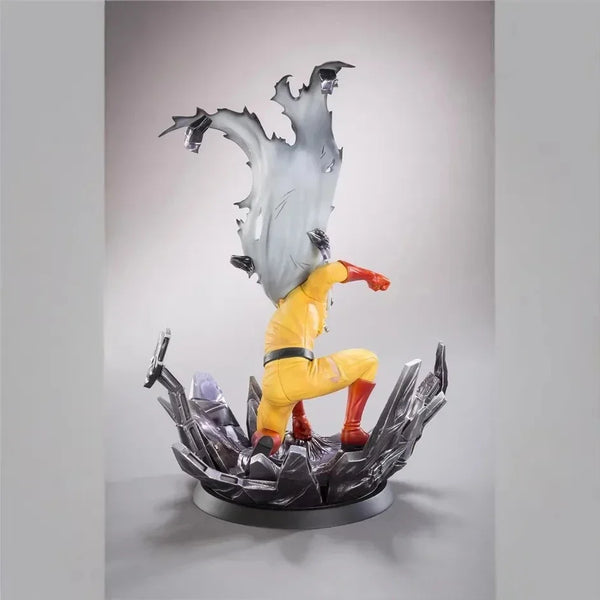 One-Punch Man Saitama Kneeling Pose Figure (24 cm)