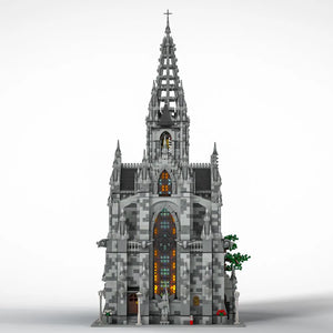 MOC-29962 Gothic Modular Epic Cathedral Building Blocks (22007 Pcs)
