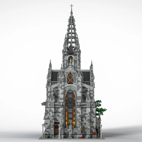 MOC-29962 Gothic Modular Epic Cathedral Building Blocks (22007 Pcs)