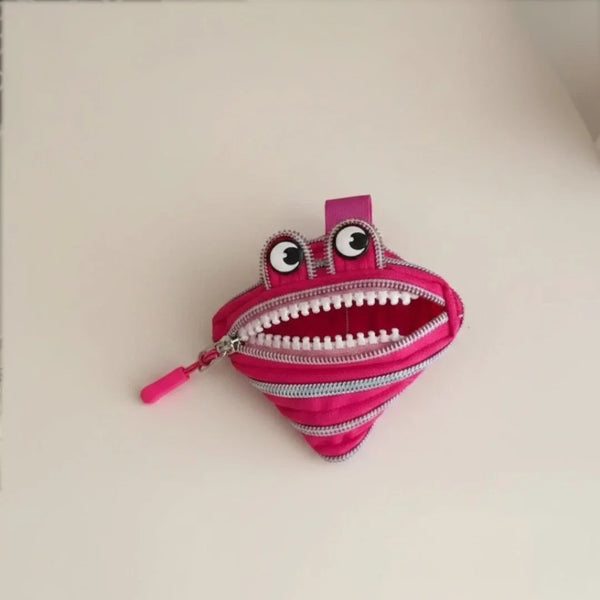 Chomp Monster Zip Coin Pouch
