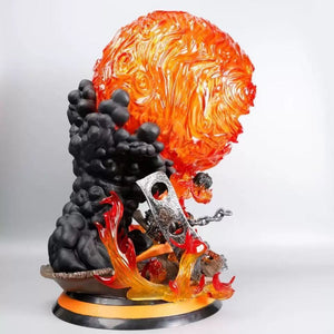 One Piece Ace Radiant Flame LED Figure (56 cm)