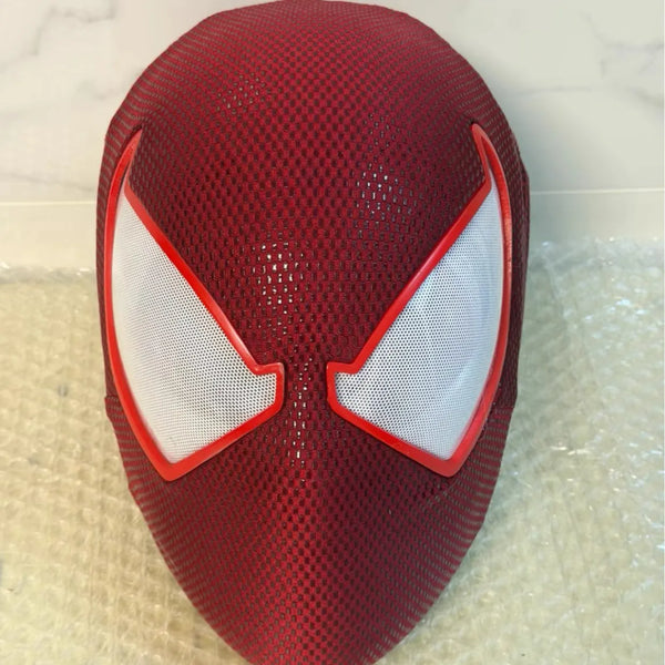 Spider-Man Miles Morales Classic Red-Rim Premium Mask