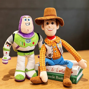 Toy Story Sheriff & Buzz Giant Huggable Plushies