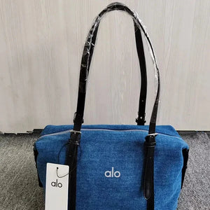 Alo Denim Feels Carryall Handbag