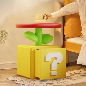 Mario Firepower Block Bedside Table