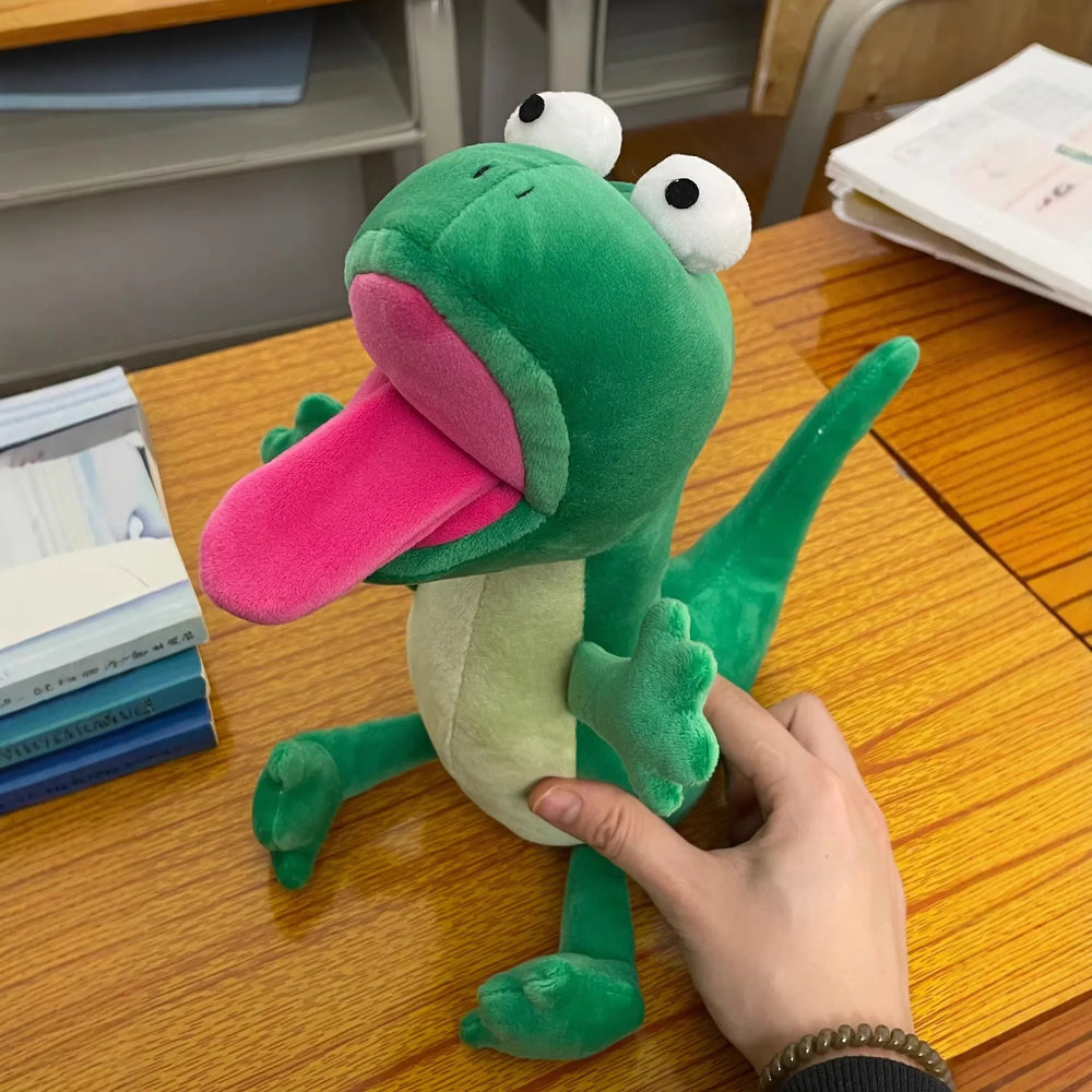 Hoppers Tom Lizard Moving Tongue Plushie (30 cm)