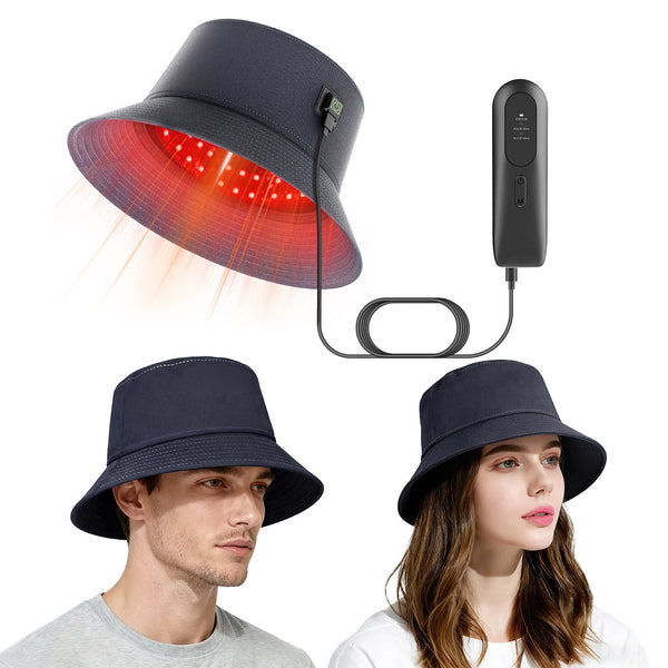 CureMe Red Light Fisherman's Hat