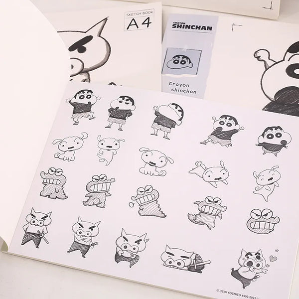 Crayon Shin-chan Beginner Series A4 Sketchbook