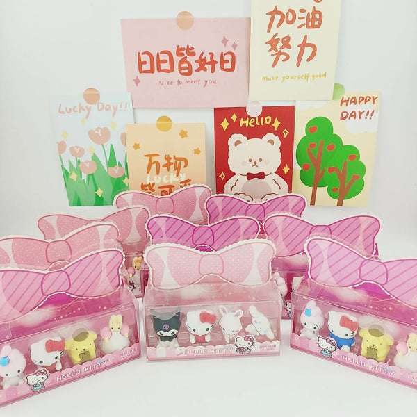 Sanrio Suite Boxed Erasers (Set of 4)