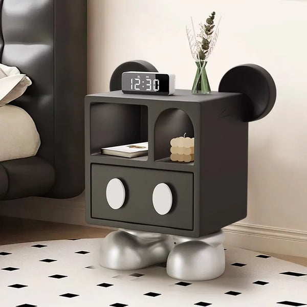 Vintage Mickey Pop Stealth Bedside Cabinet