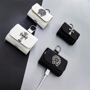 ChromeH Style Pebble Leather Case (For AirPods)