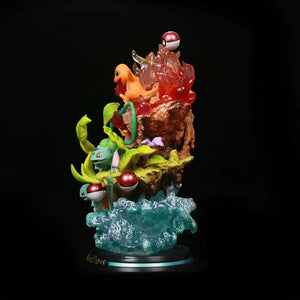 Kanto Trio & Pikachu Elemental Vortex Ver. Figure (25 cm)